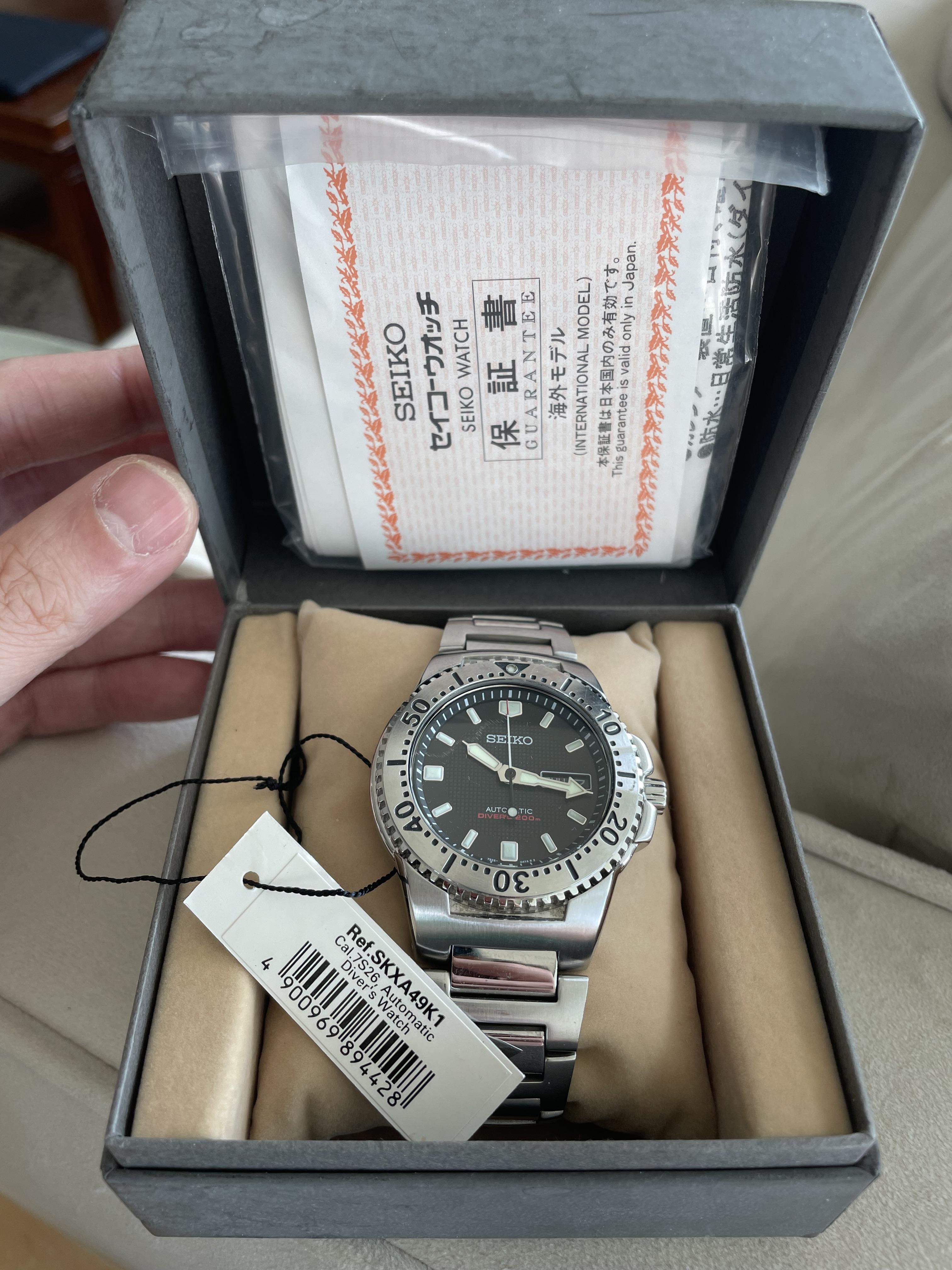 WTS] SEIKO SKXA49K1 