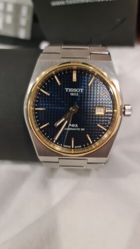 Tissot PRX Powermatic 80 Bucherer Limited Edition 1 Of 888 Blue