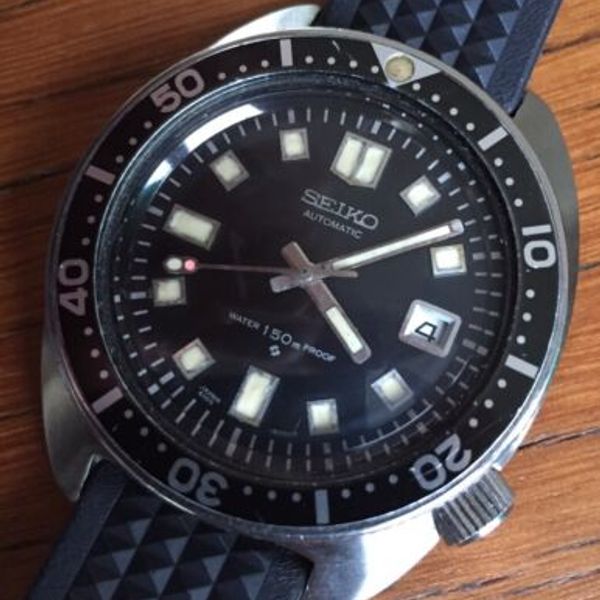 Seiko 6105-8000 Automatic Proof Proof 2nd Diver From 1970 In Exc. Cond 