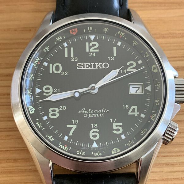 Seiko SARG007 Automatic Watch (Alpinist) with Compass Bezel, 40mm Case |  WatchCharts