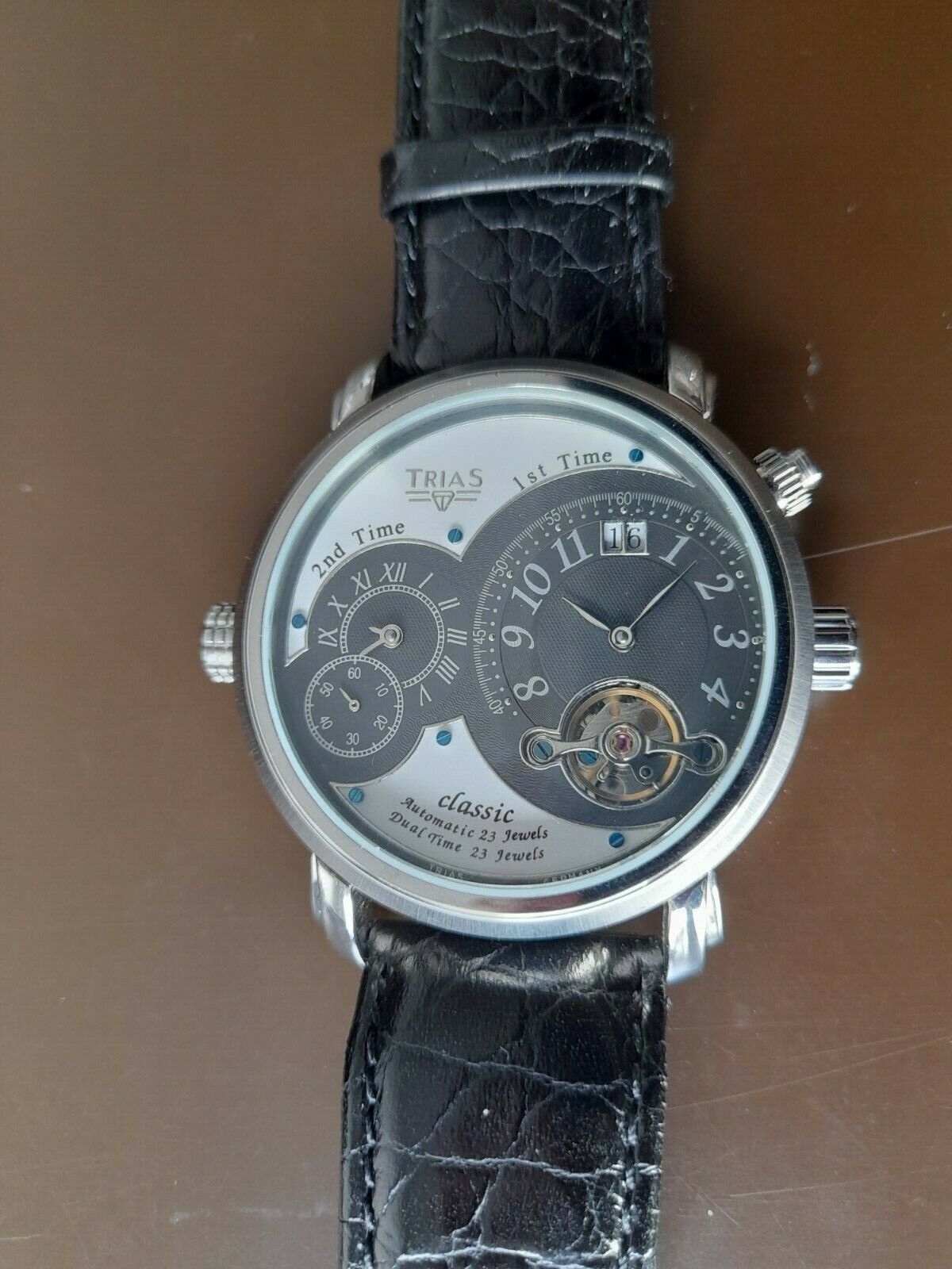 ドイツ TRIAS メンズ腕時計 Trias Watches Lim.edition Automatic With Kalenderanzeige