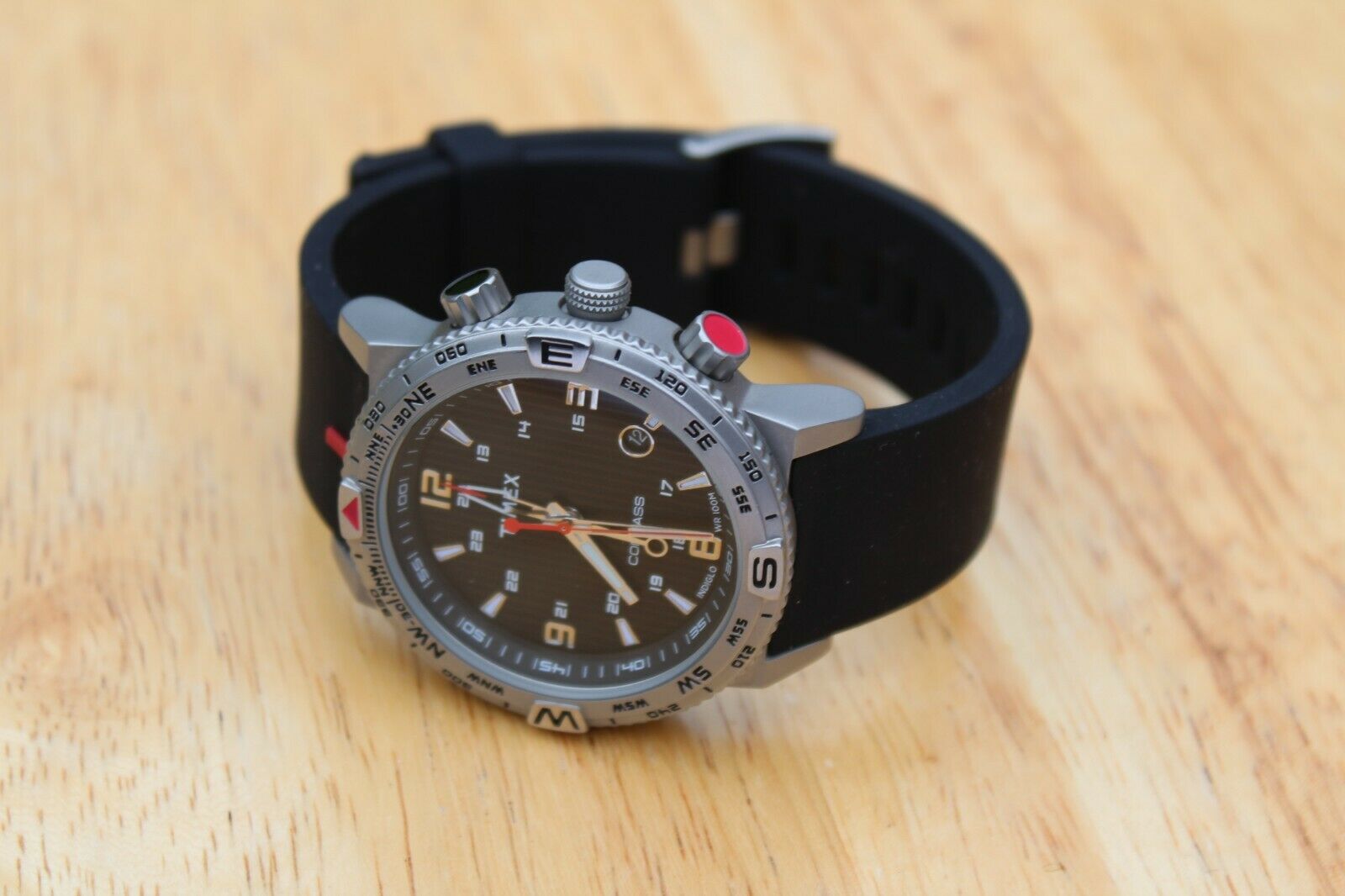 RRP £165 NEW TIMEX T2P285 INTELLIGENT QUARTZ INDIGLO COMPASS