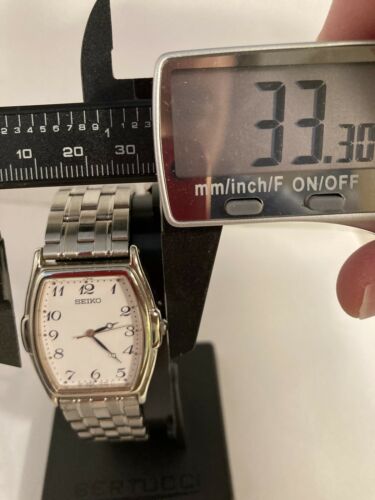 稼働美品 SEIKO セイコー V701-5220 メンズ 腕時計 トノー型 Vintage Seiko V701-5220 Watch | eBay