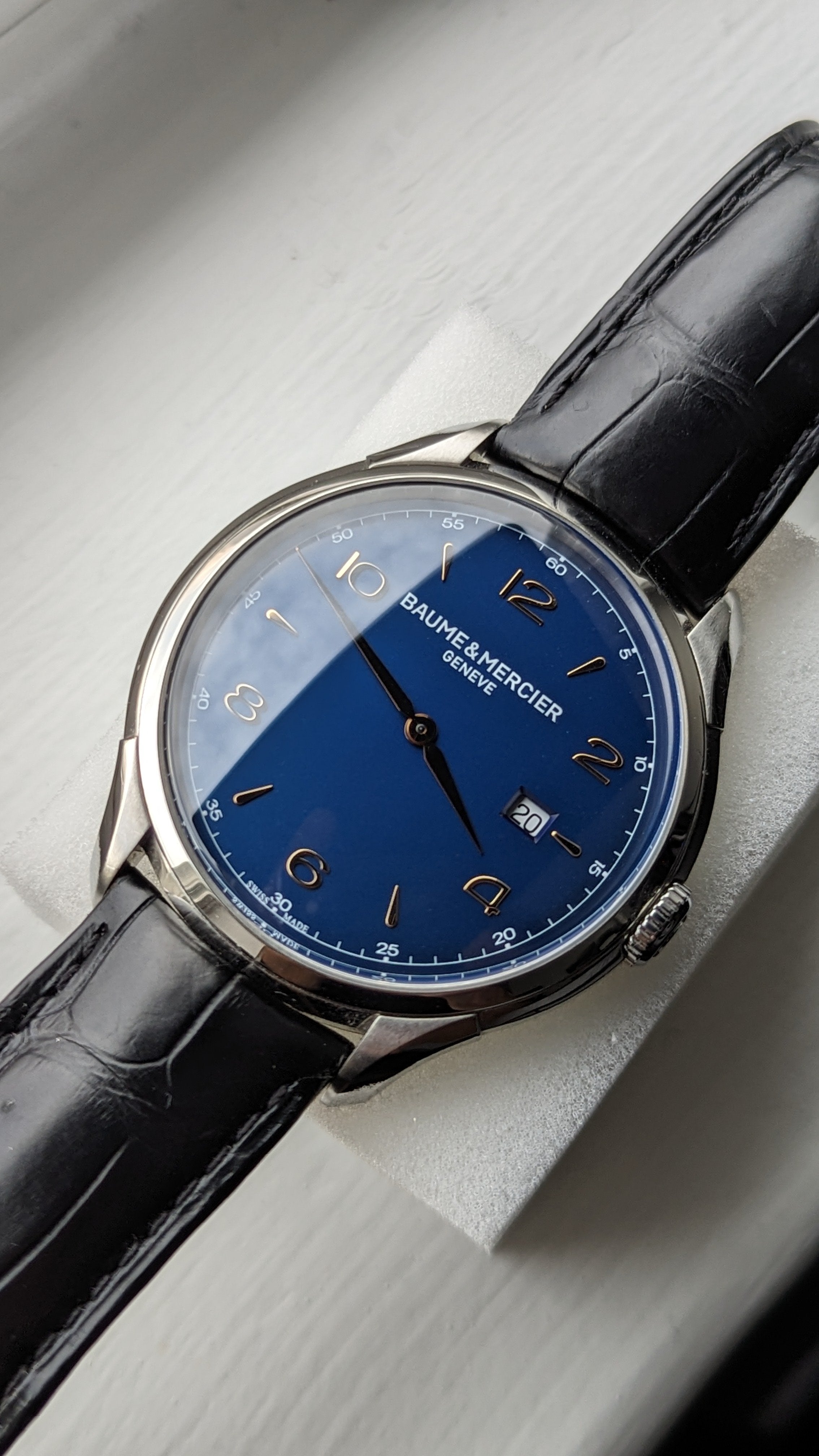 Baume mercier best sale clifton quartz