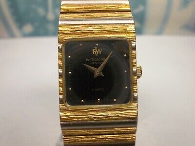 RAYMOND WEIL GENEVE 18K GOLD PLATED QUARTZ LADIES WATCH 8056