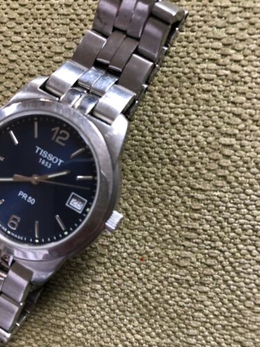 Tissot 1853 Stainless Steel Water Resistant 50M Sapphire Crystal