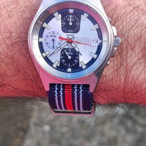 Seiko Chrono Mild Seven Ski Rally 2000 LE Men's Watch V657-9030