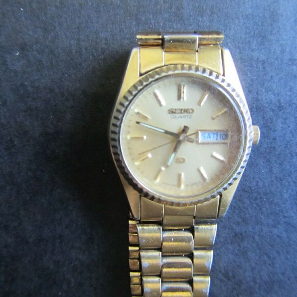 Seiko レディース ゴールド 時計 美品✨SEIKO セイコー レディース腕時計 ゴールド ブレスレット