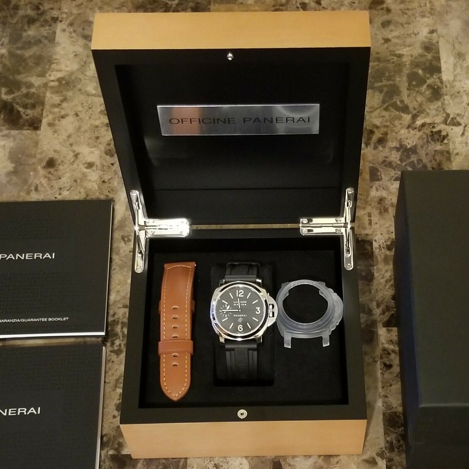 PANERAI LUMINOR FIRENZE 1860 PAM01005 OP 7040 STAINLESS STEEL 44MM WATCH LIMITED WatchCharts Marketplace