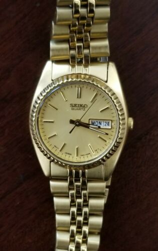 Seiko Ladies Watch Stainless Steel 7N83 0041 A4 New Battery