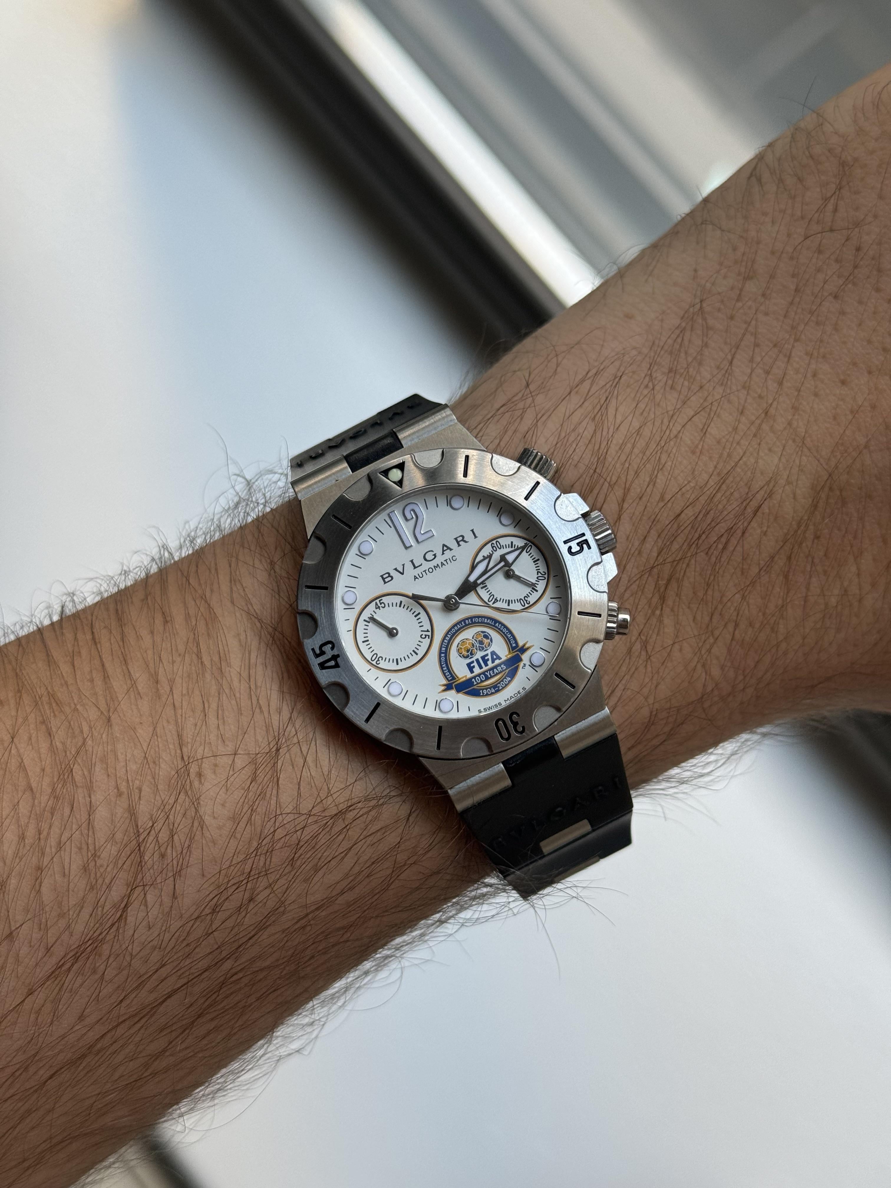 WTS] Bvlgari FIFA 100th Anniversary Stamp | WatchCharts Marketplace