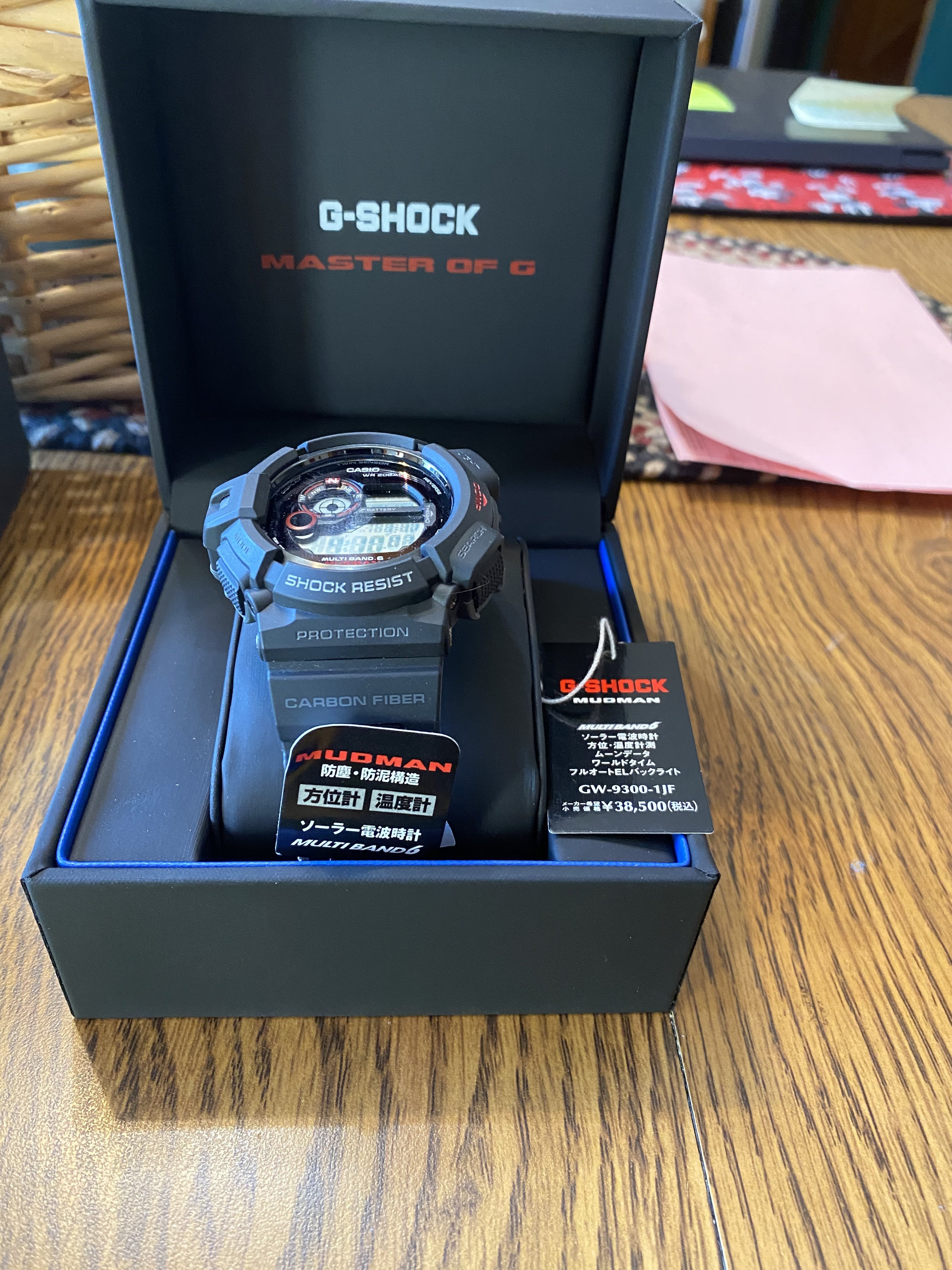 【人気最新作】【美品】CASIO G-SHOCK GW9300 MUDMAN 時計