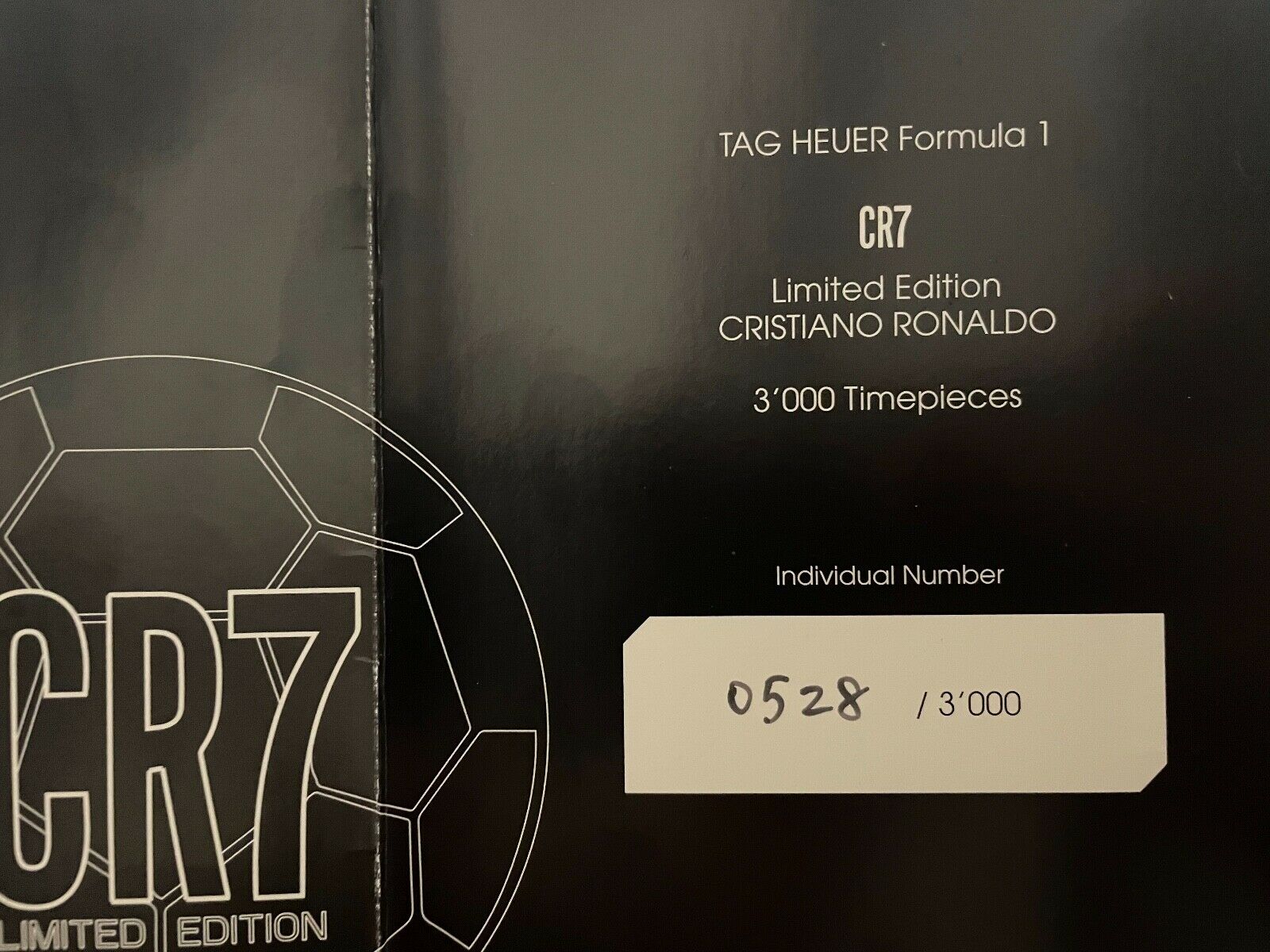 TAG Heuer Formula 1 Cristiano Ronaldo - CR7 - The Watch Guide