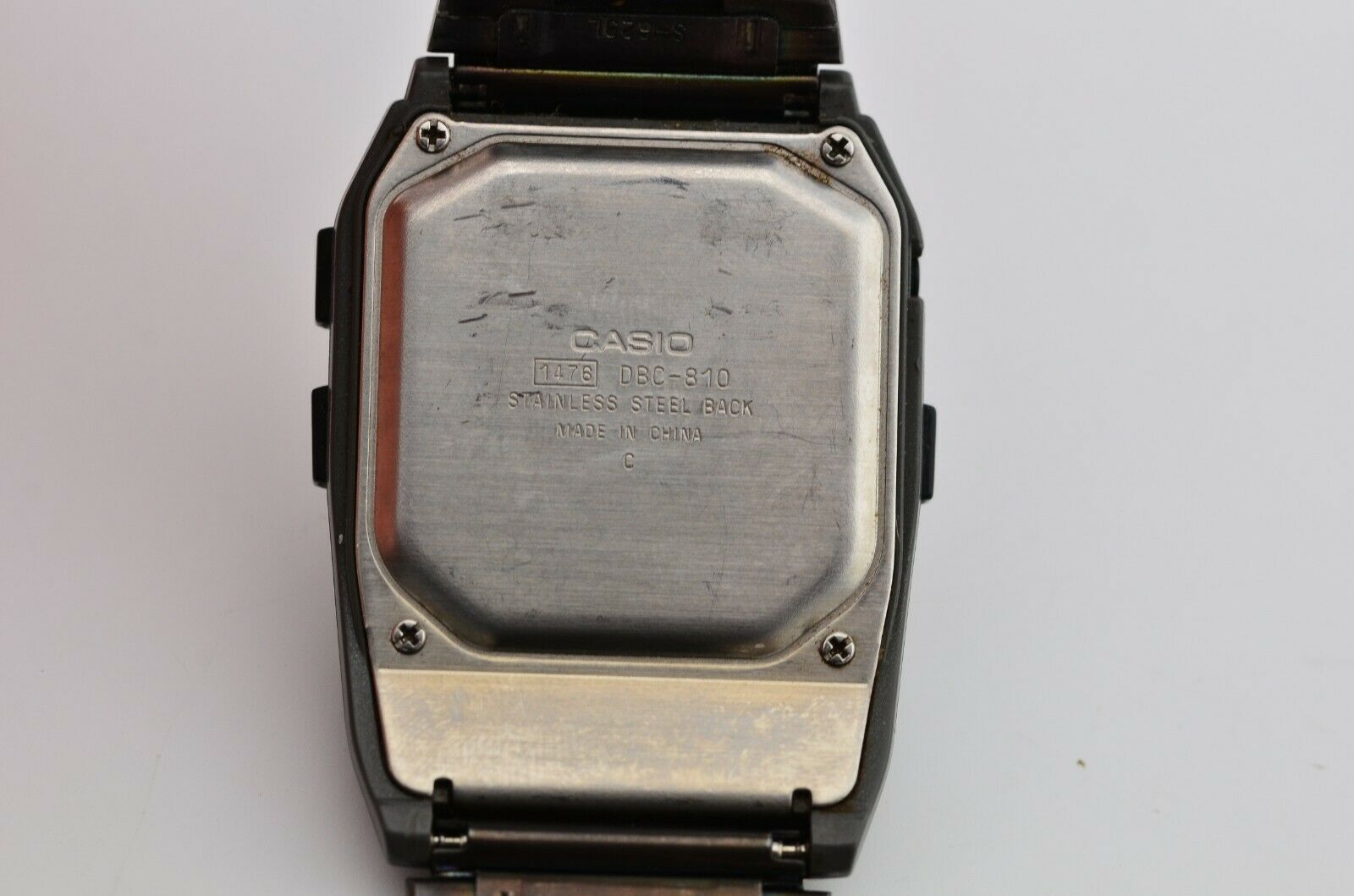 Vintage Casio Calculator Data Bank 80 Watch DBC-810 MOD.1476 Japan JDM  F191/76.2 | WatchCharts Marketplace