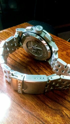 ZODIAC 1882 CHAMELEON 100 METERS CHRONOGRAPH WATCH SWISS MADE