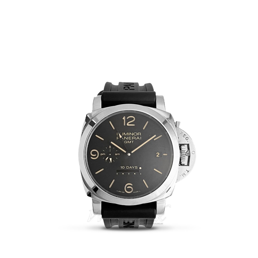 Pre Owned Apr 2015 Panerai Luminor 1950 10 Days GMT PAM00533