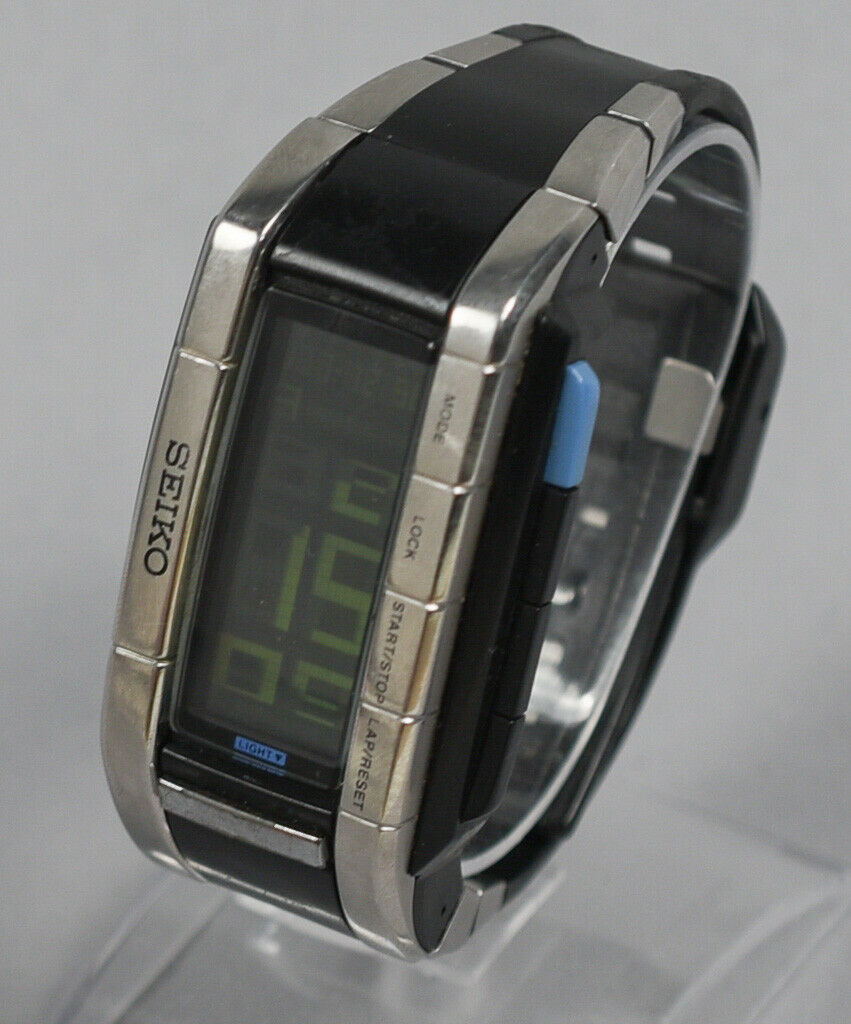 Vintage Seiko digital watch W444-4000 limited edition 2001 Final Fantasy -  AS IS | WatchCharts