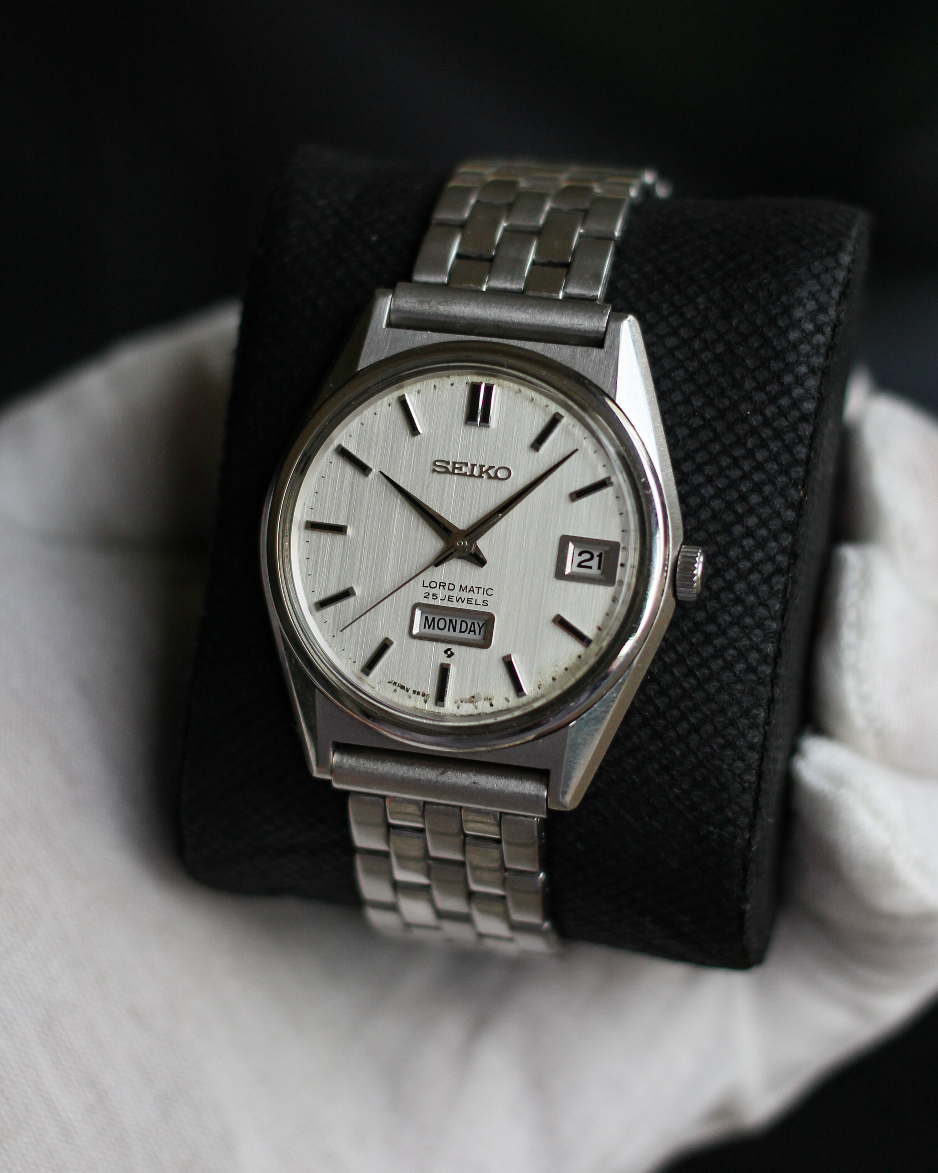 WTS] Vintage Seiko LM Lord Matic Weekdater Satin Dial $240