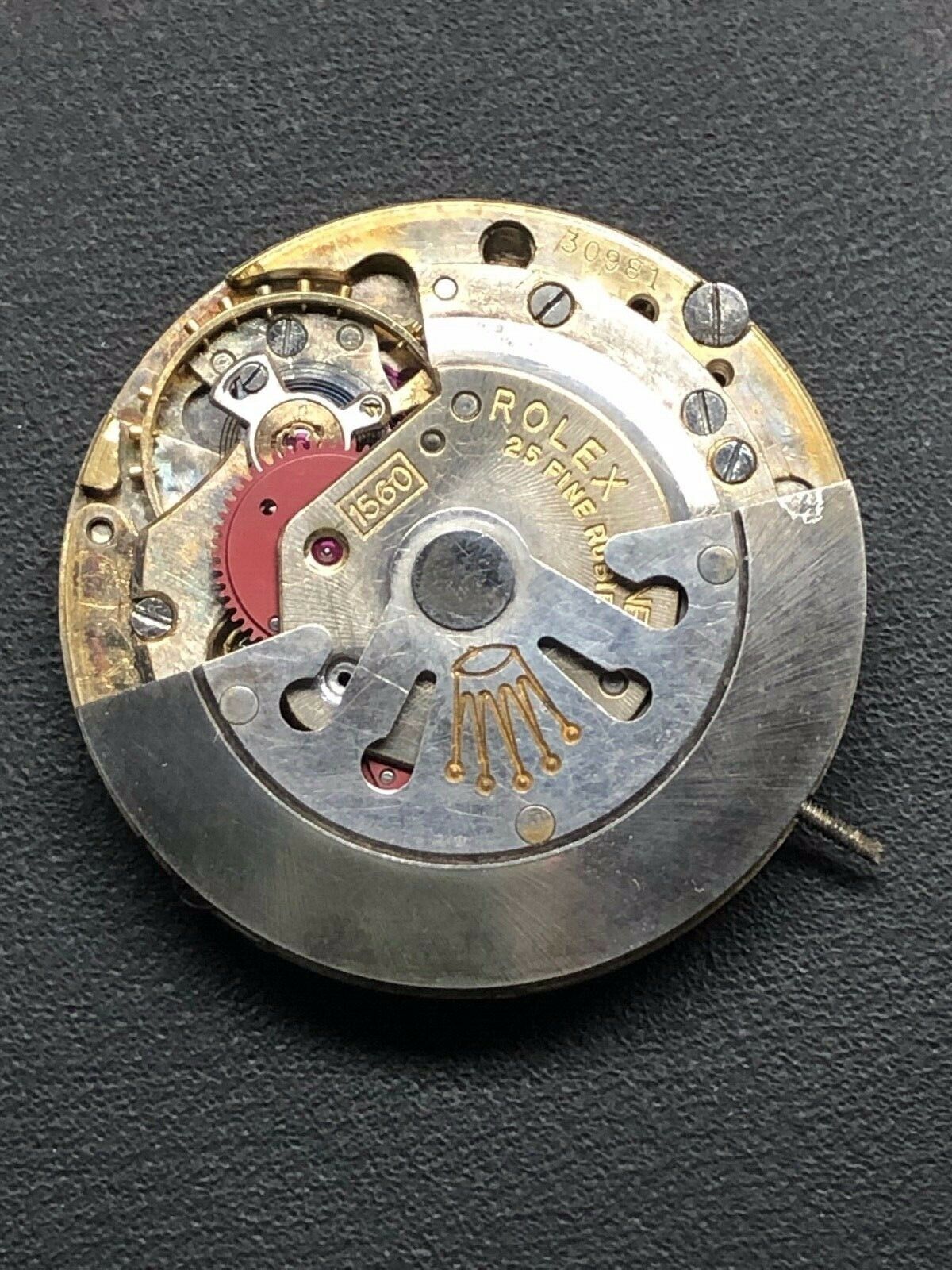 Rolex 1560 Automatic Movement With Date 