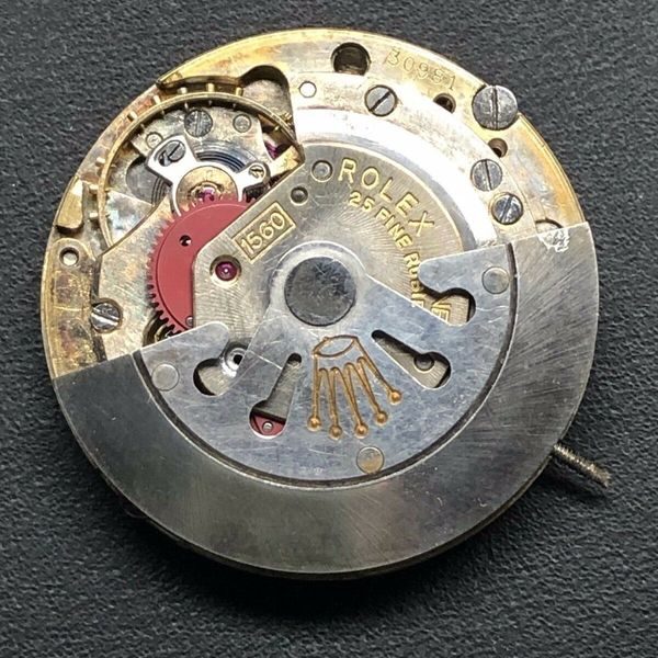 fyrretræ dæmning Øst Timor Rolex 1560 Automatic Movement With Date And Butterfly Rotor | WatchCharts