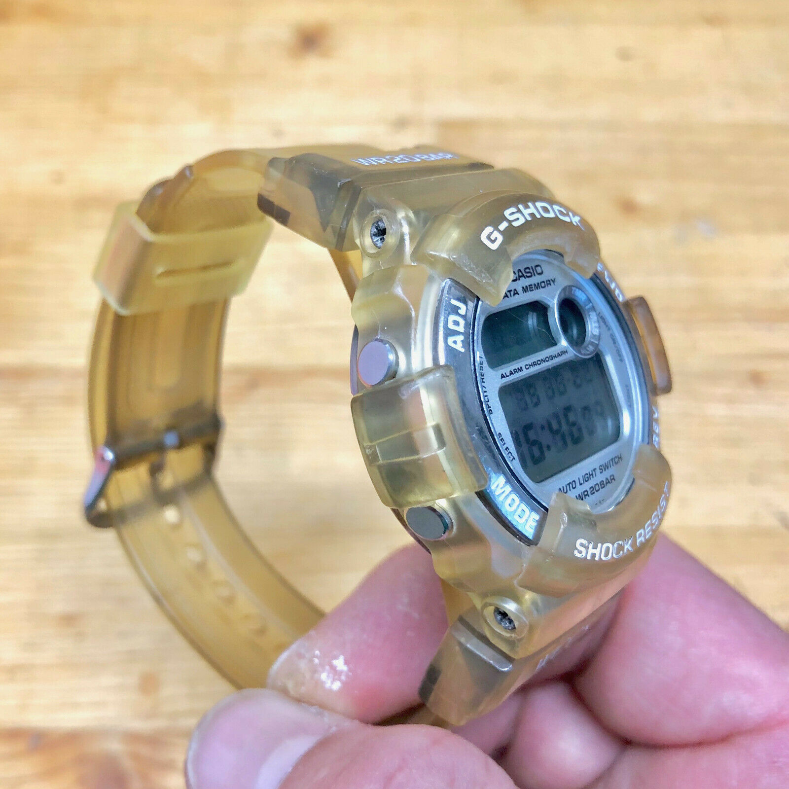 Rare Casio G-Shock DW-9600 WC Titanium, Limited Edition WCCS Made in Japan  | WatchCharts Marketplace