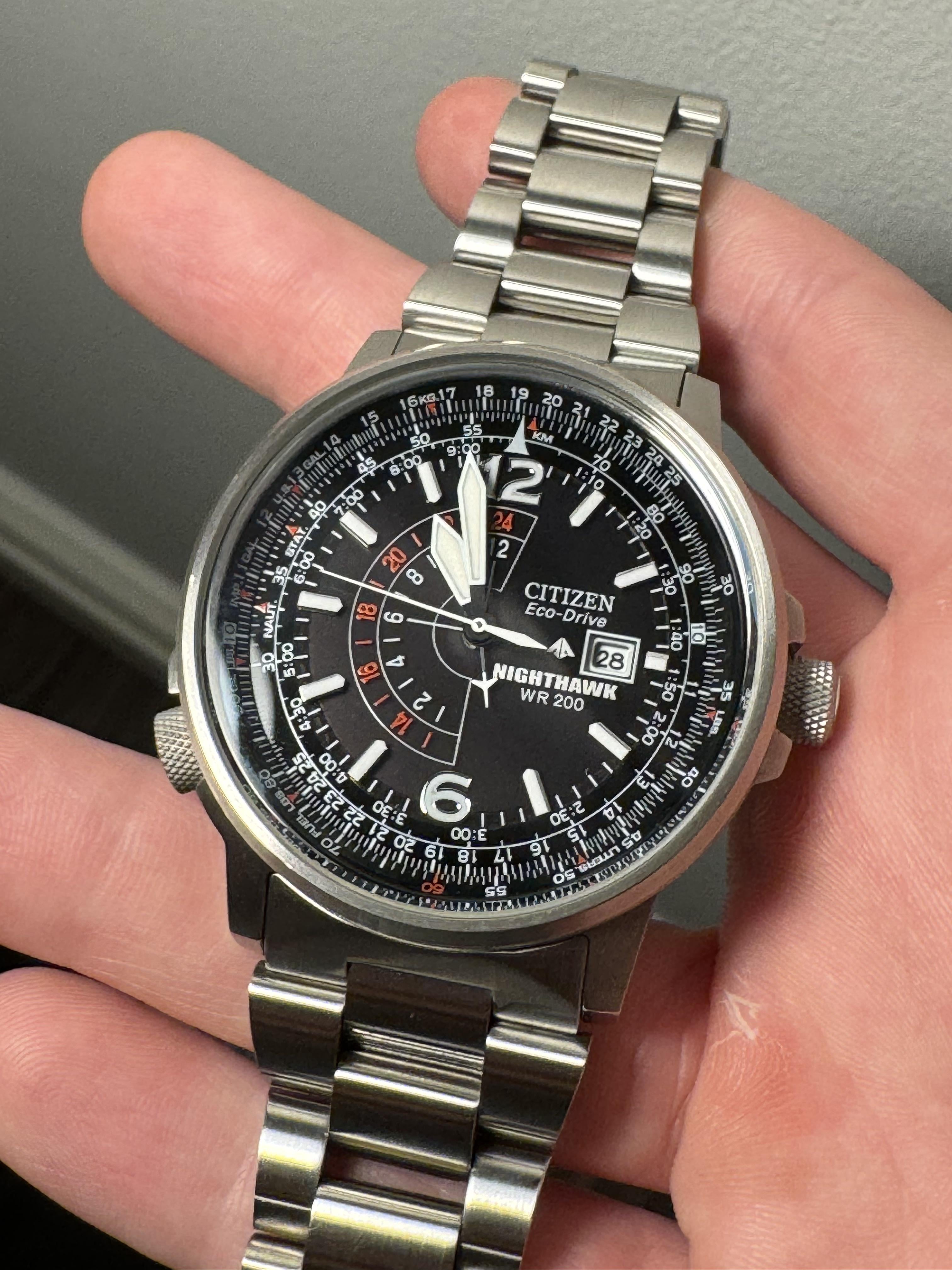 Citizen hotsell nighthawk pret