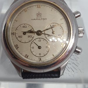 Vintage 1990's very rare Hamilton Lemania 1873 Chronograph 36mm