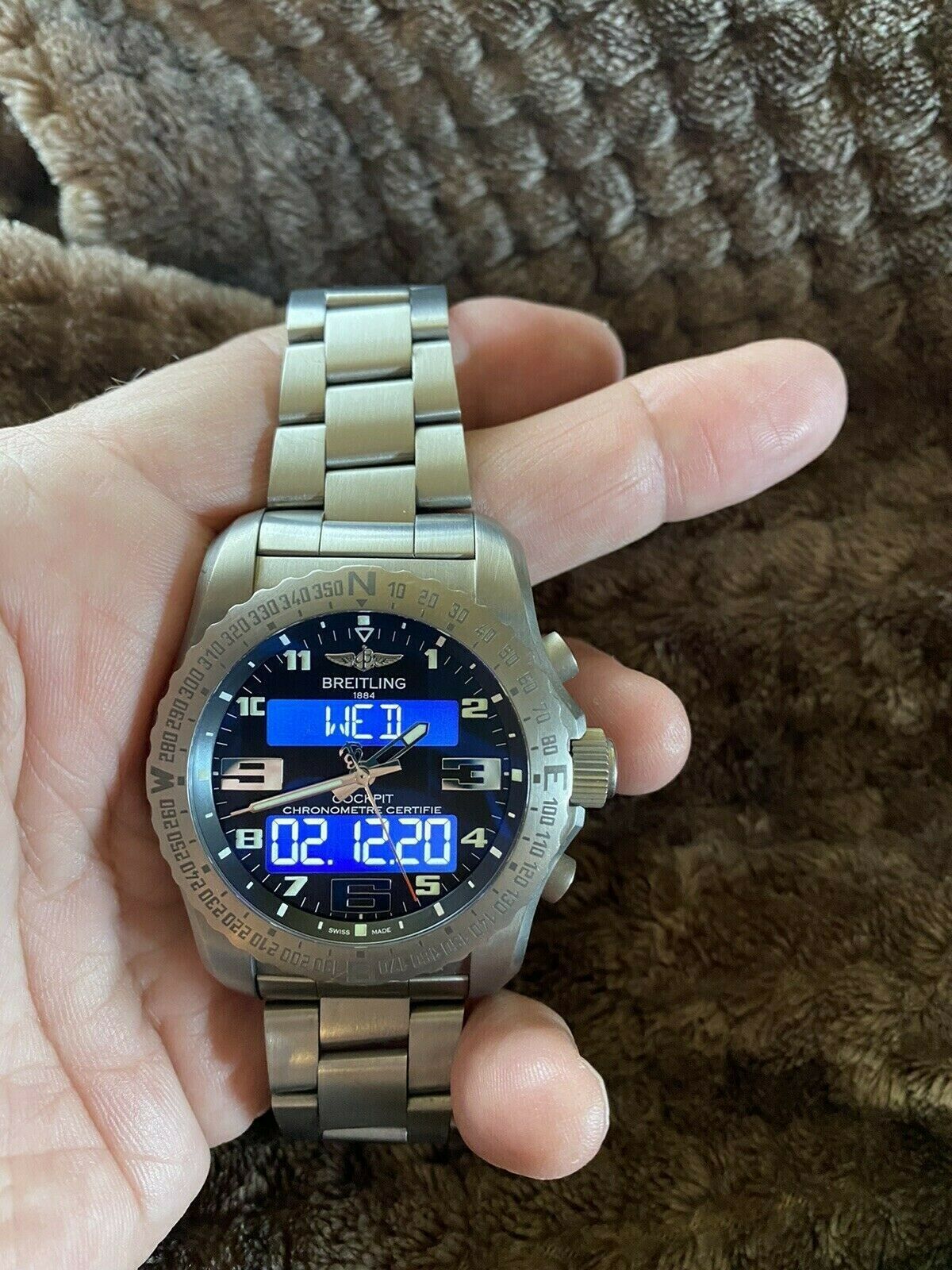 Breitling discount b50 titanium