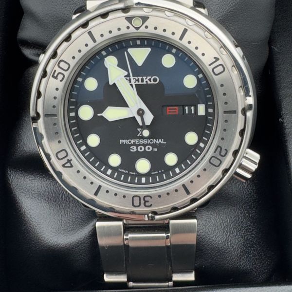 Seiko SBBN049 Prospex MarineMaster Tuna Diver 300m Men's Watch ...