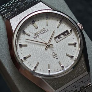 WTS] Seiko King Quartz 0853-8025 “Rice Paper” Dial | Textured