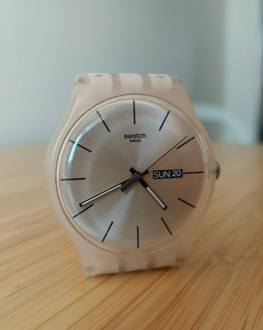 gorgeous >> Swatch 'Rose Rebel' Watch SUOT700 - new battery - new