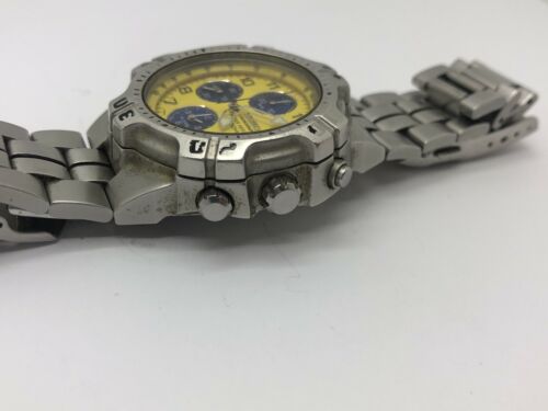 Seiko 7T32-6K19 Yellow Chronograph & Alarm | WatchCharts