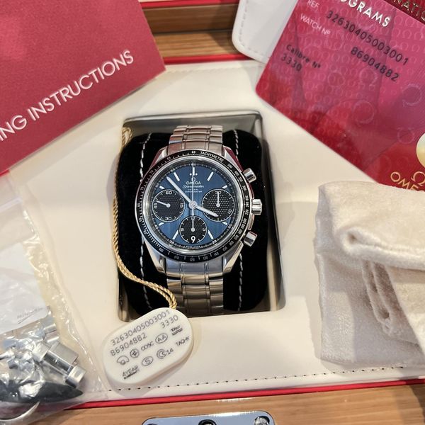[WTS] Stunning Omega Speedmaster Racing Blue 40mm, 326.30.40.50.03.001 ...