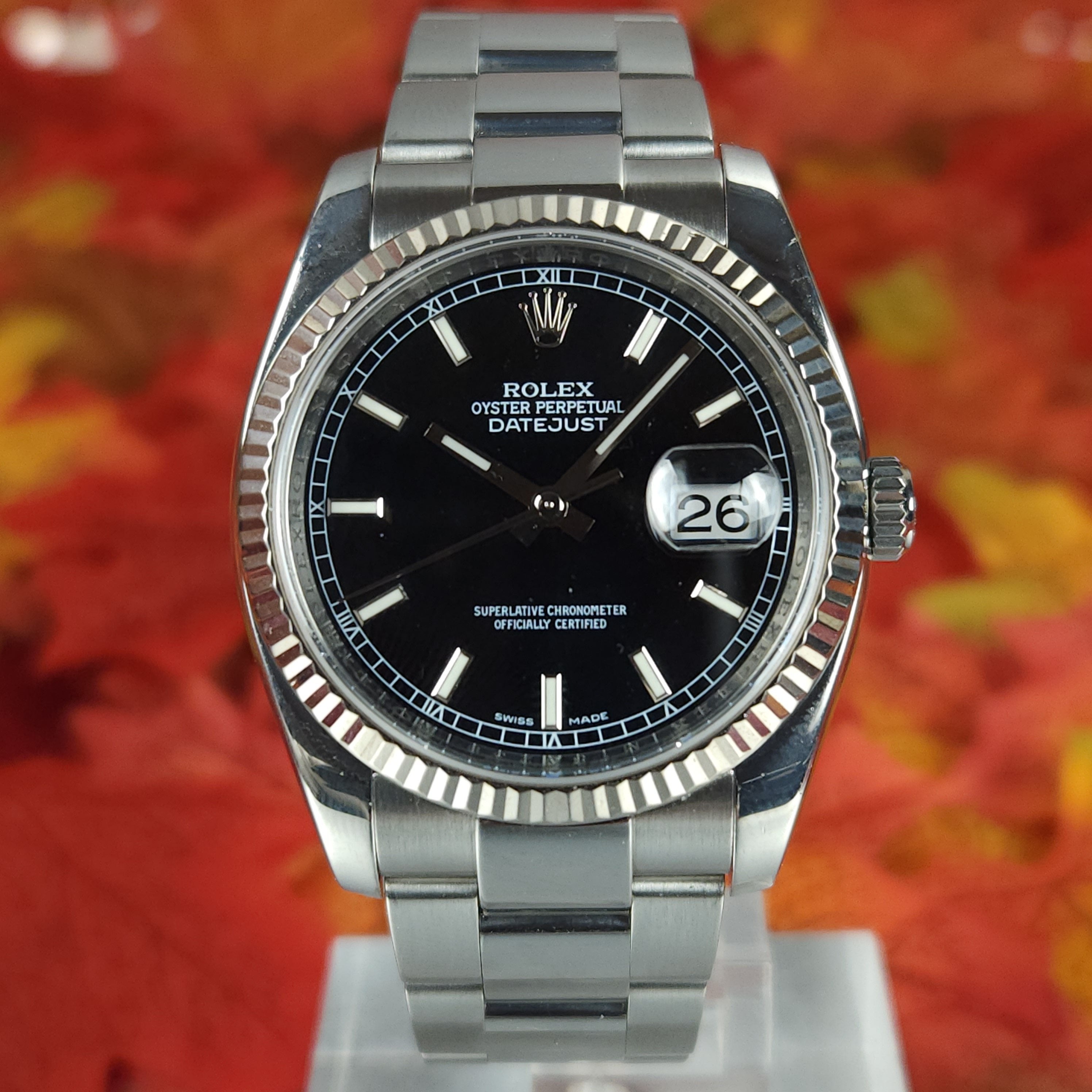 Datejust red date sale