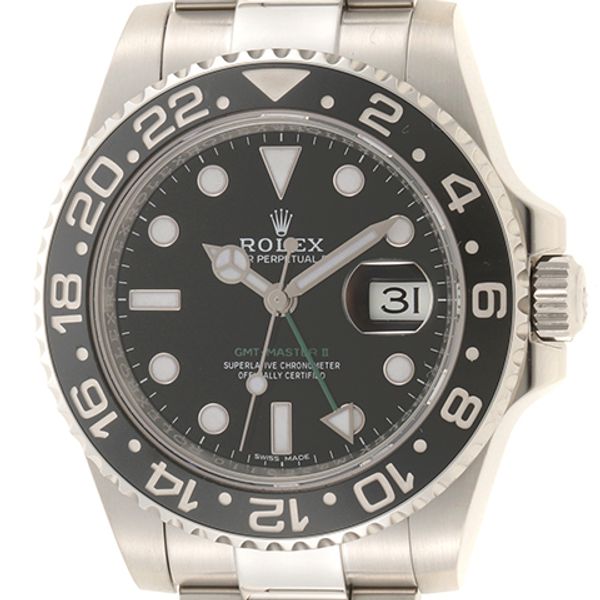 November 2019 Regular ROLEX Rolex SS Black GMT Master 116710LN ...