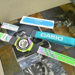 リストウォッチ ／ SKX-1110 NOS CASIO SKX-1110 SKIING WATCH ALARM CHRONO ILLUMINATOR