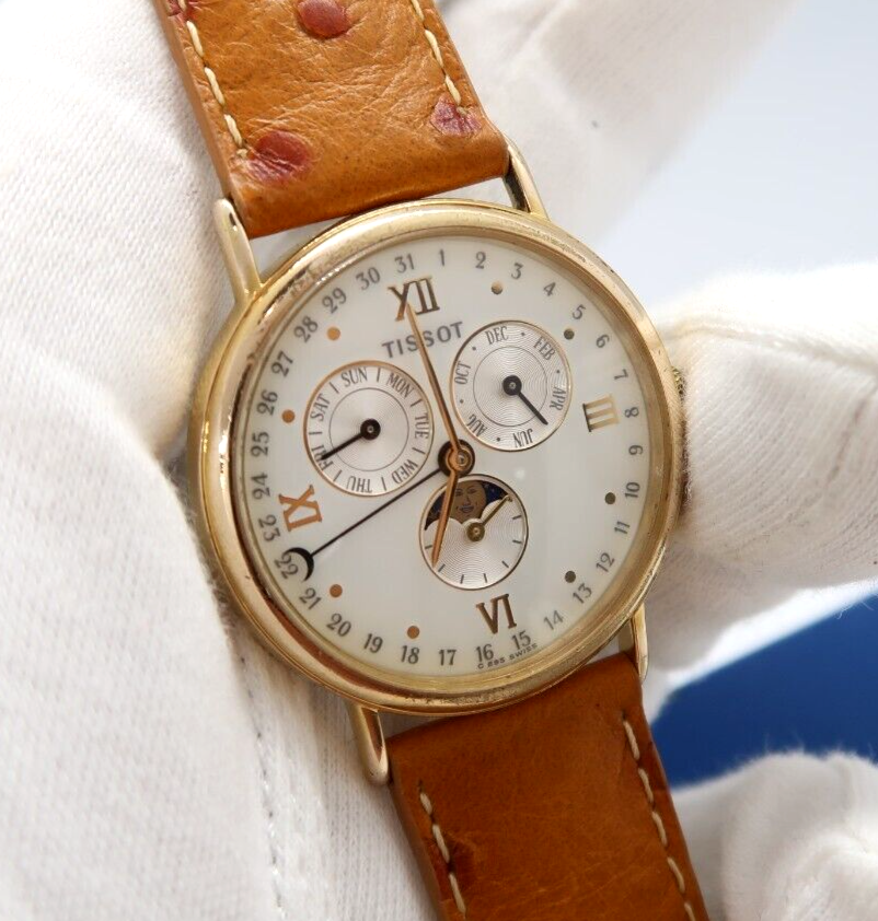 ティソ - TISSOT ムーンフェイズ トリプルカレンダー Yahoo 