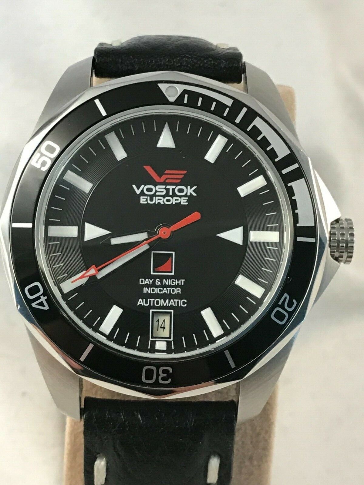 Vostok Europe K3 Submarine Automatic Day Night Indicator Date Men s Watch WatchCharts Marketplace