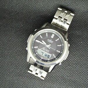 VINTAGE CASIO TITANIUM LINEAGE WAVE CEPTOR ATOMIC RADIO USA JAPAN
