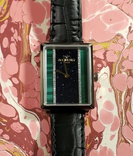 Gomelsky malachite clearance watch