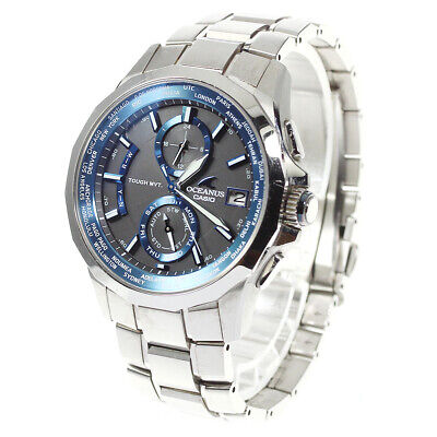 CASIO Oceanus OCW-S2000-1AJF Day date Solar Powered Radio Men's