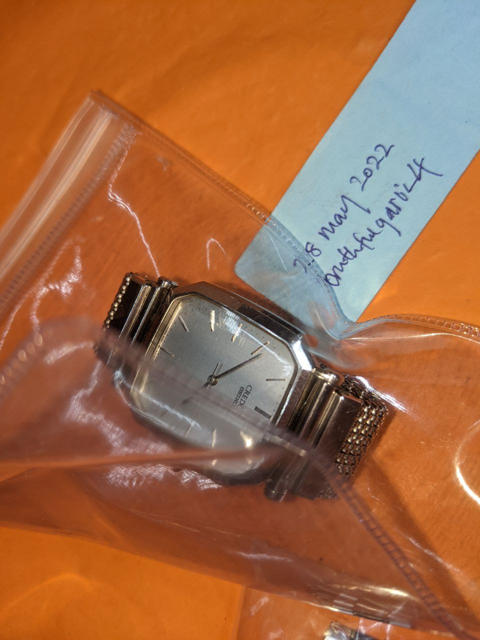 WTS] Credor Seiko Square Quartz Watch 5931-5310 for $150 | WatchCharts