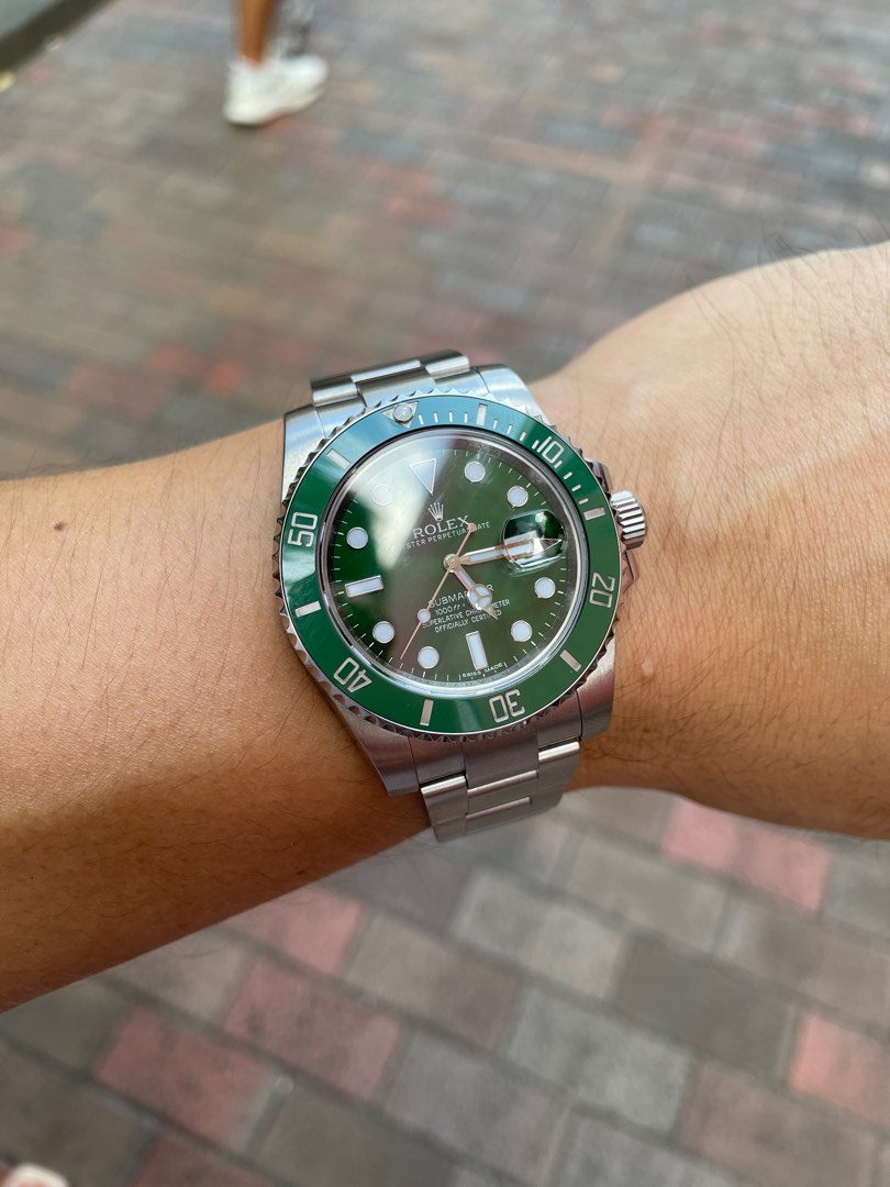 Rolex submariner hulk discount 2014