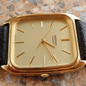 Seiko Quartz 9021 5170 JDM August 1986 SGP Dress Watch Agriculture