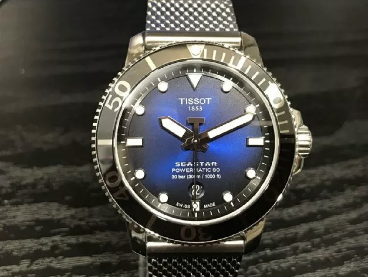 Tissot seastar 1000 powermatic best sale 80 uhrforum