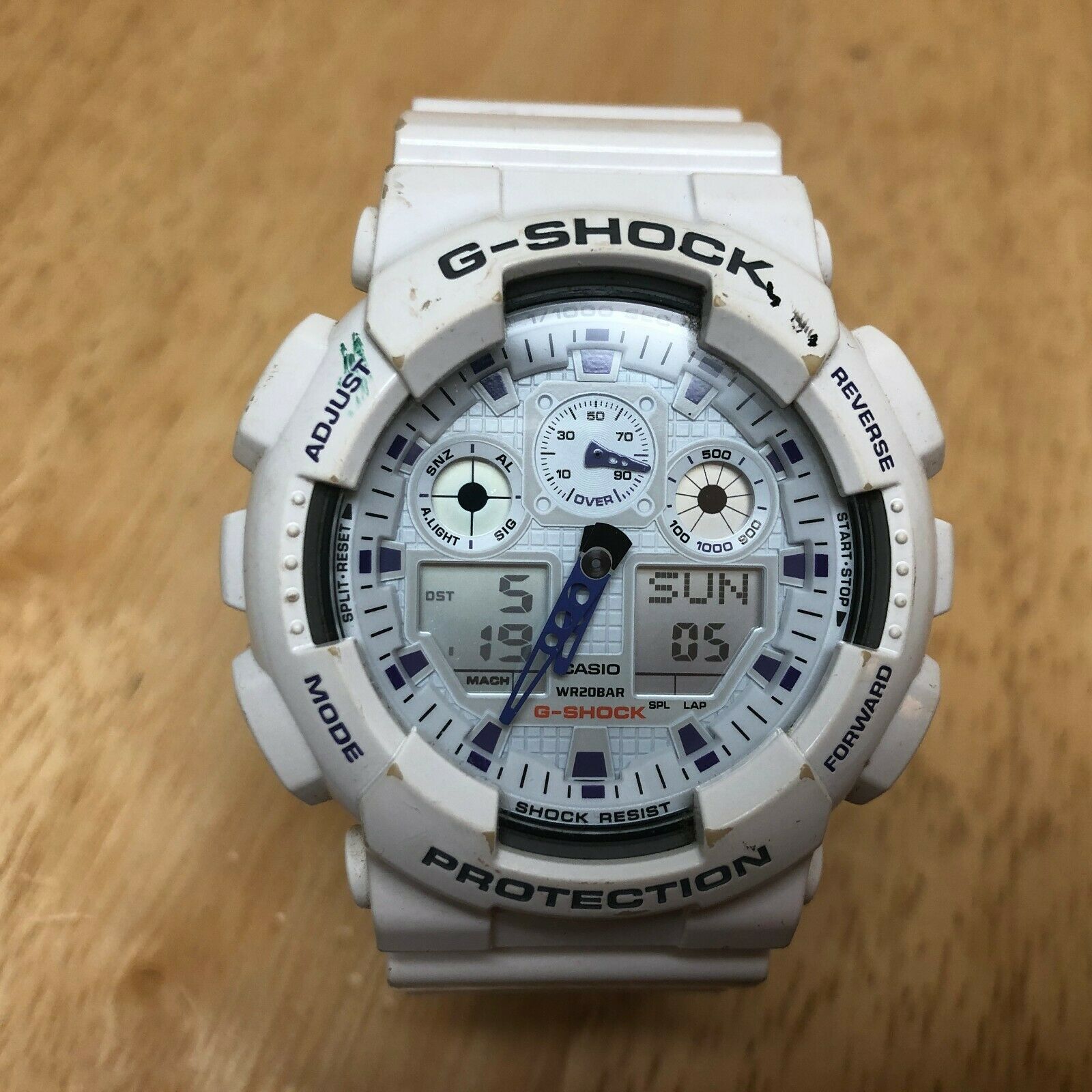 g shock ga 100a battery