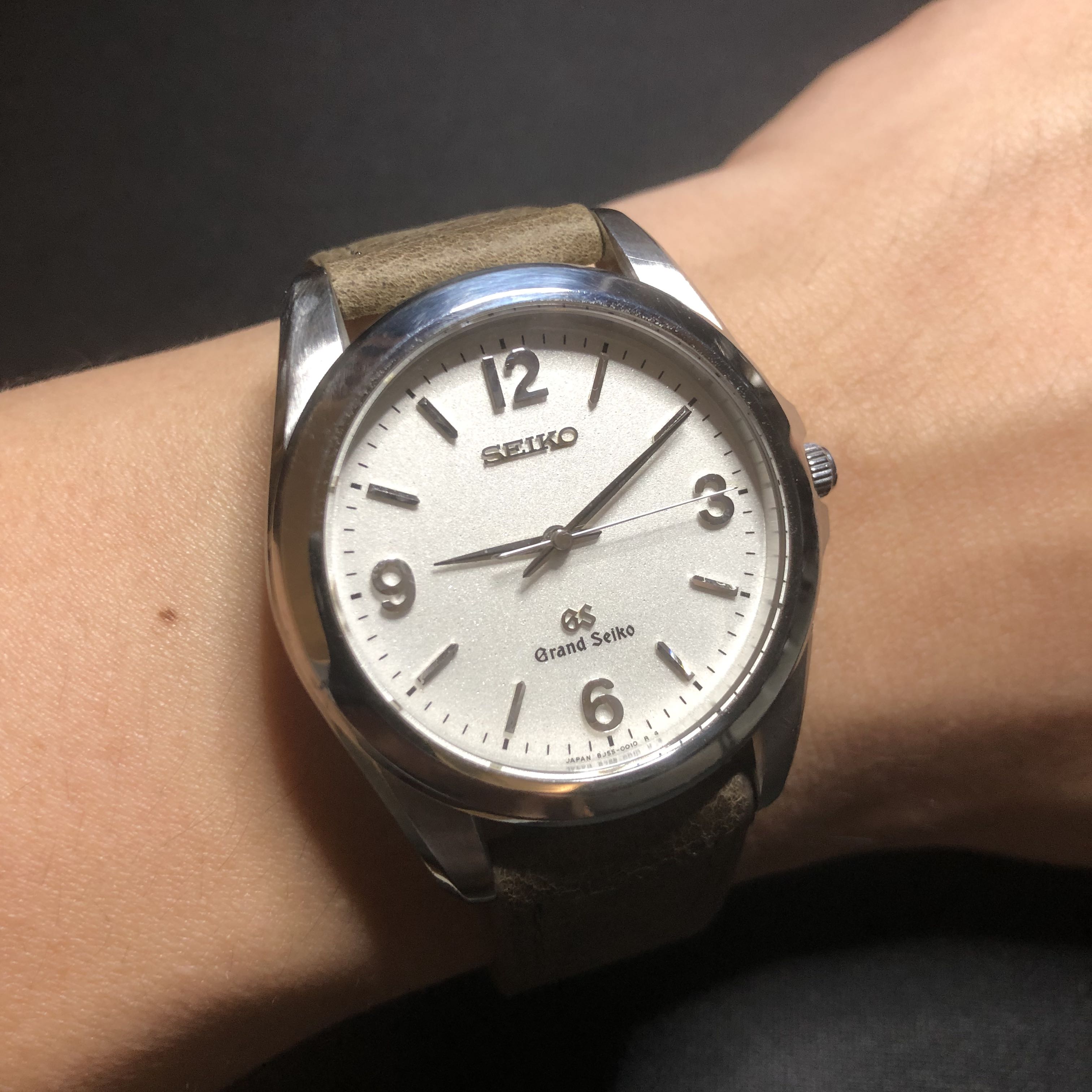Grand Seiko GS SBGF009 Quartz 8J55-0010 | WatchCharts Marketplace