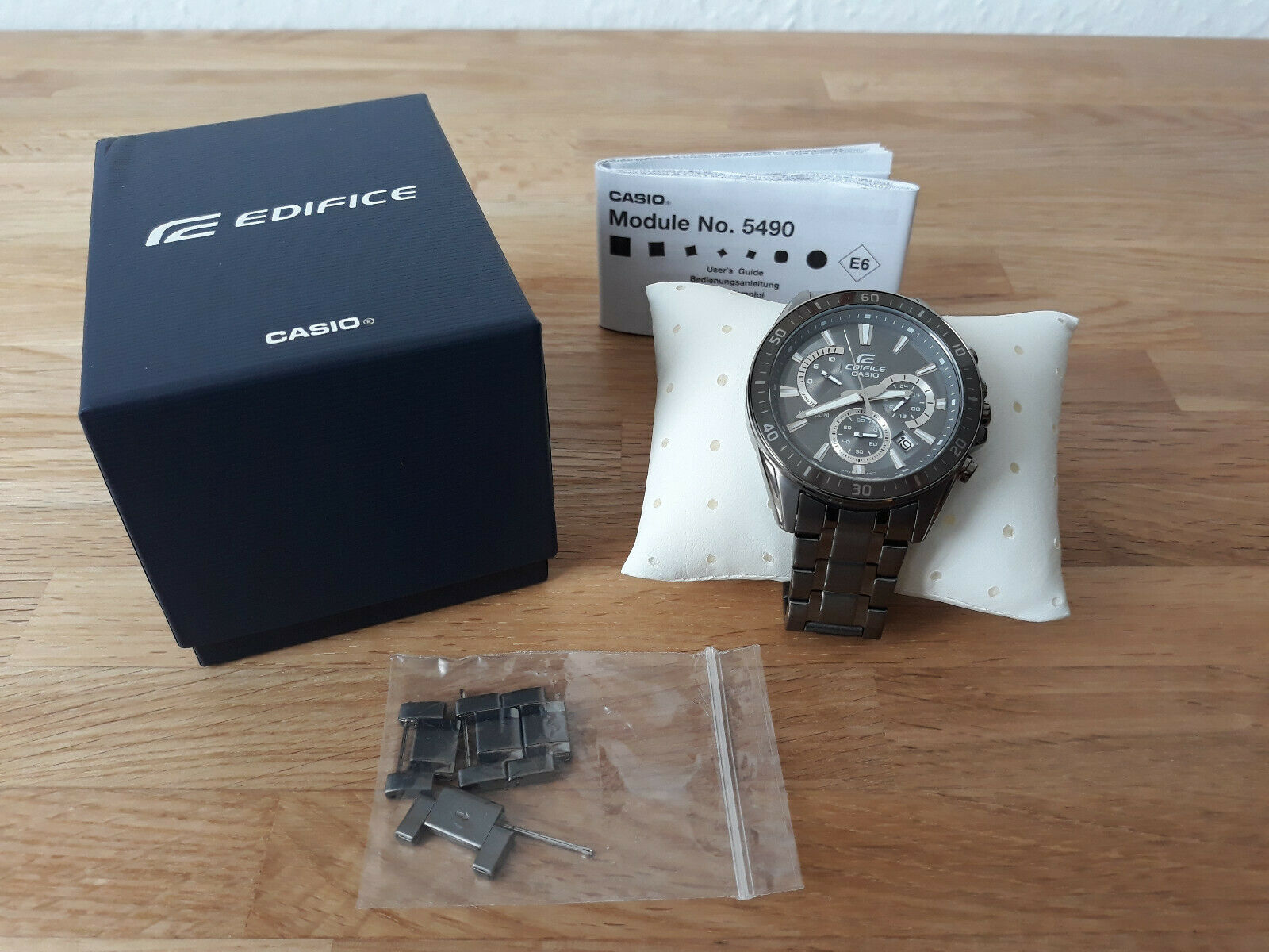 casio edifice module no 5490