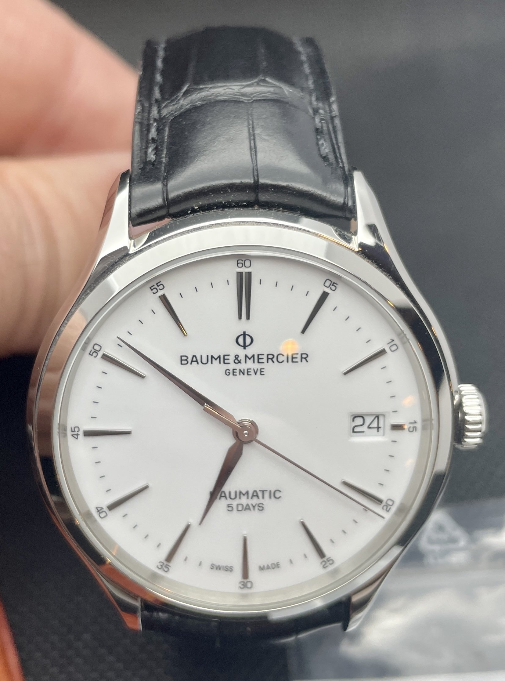 Baume & mercier clifton baumatic online 10518