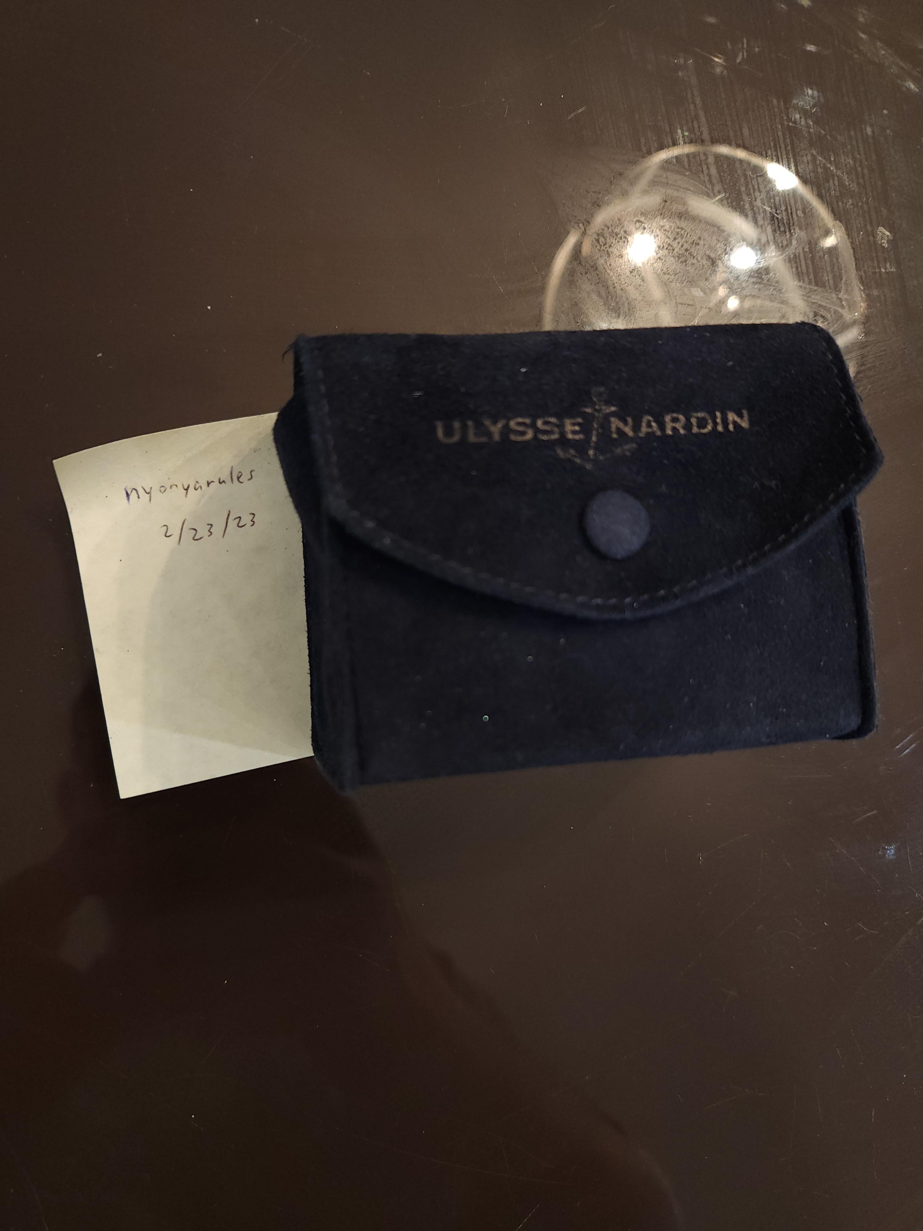 WTS WTT Ulysse Nardin service case 50 WatchCharts Marketplace